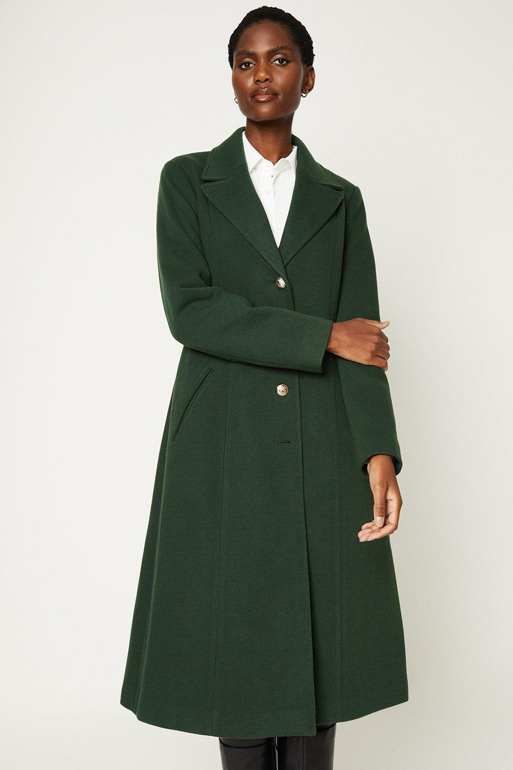 Wallis hotsell green coat