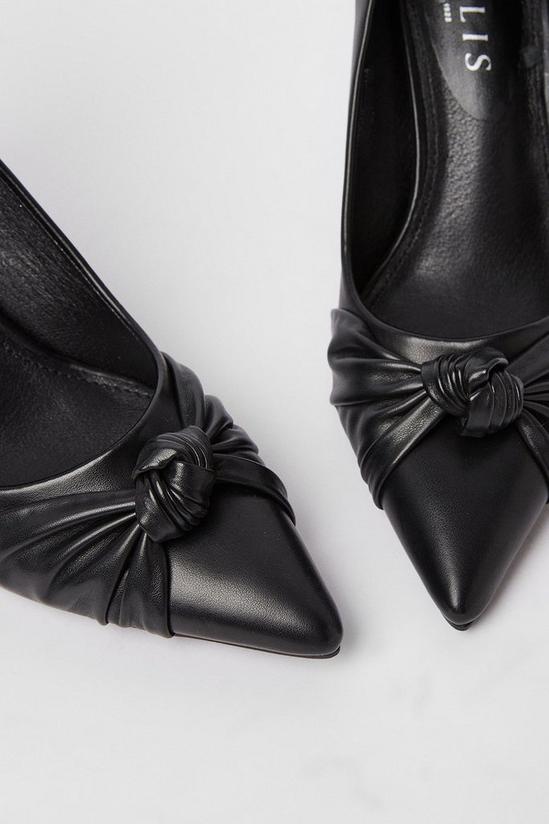 Heels | Danbury Soft Knot High Heeled Court Shoes | Wallis