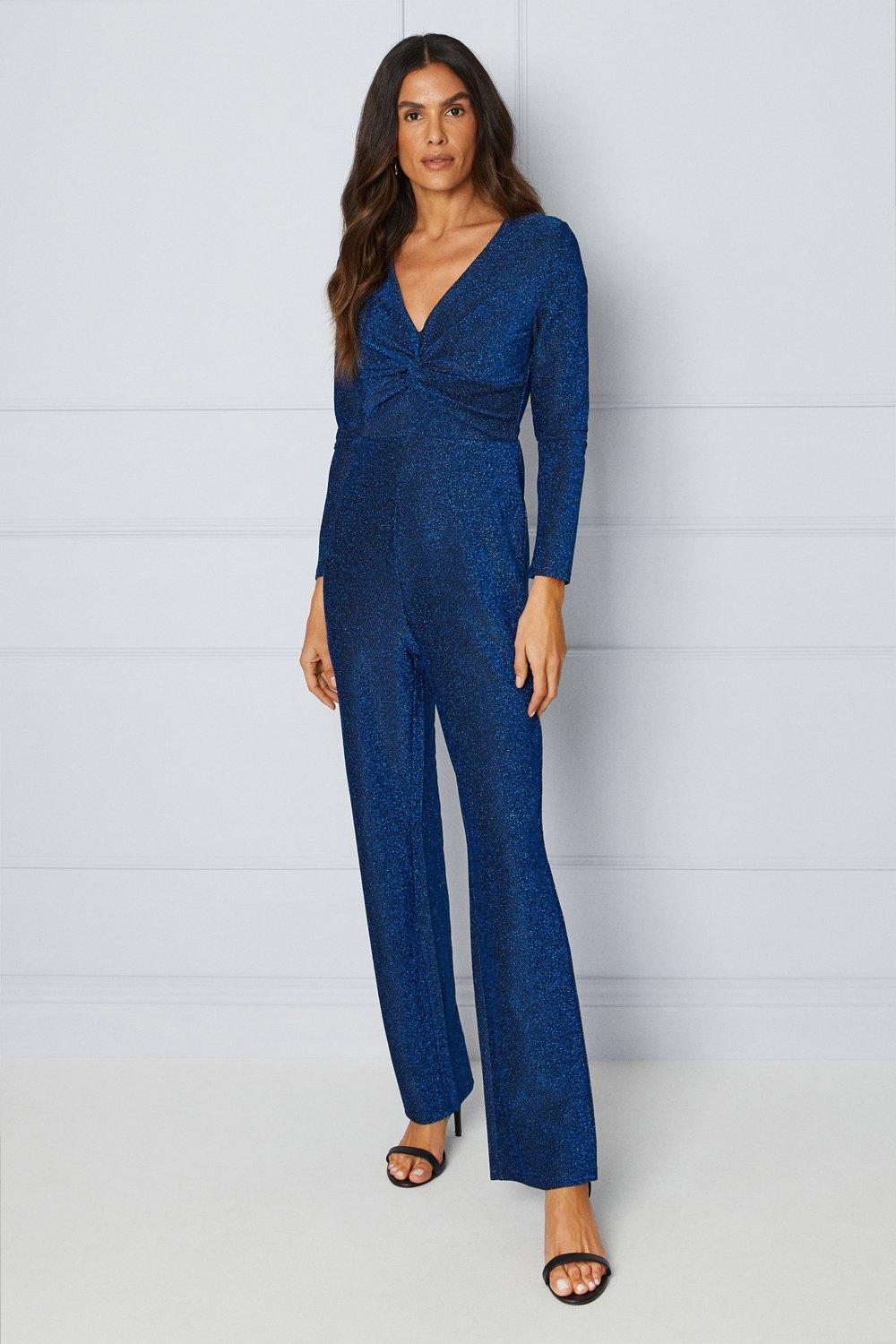 Wallis store blue jumpsuit