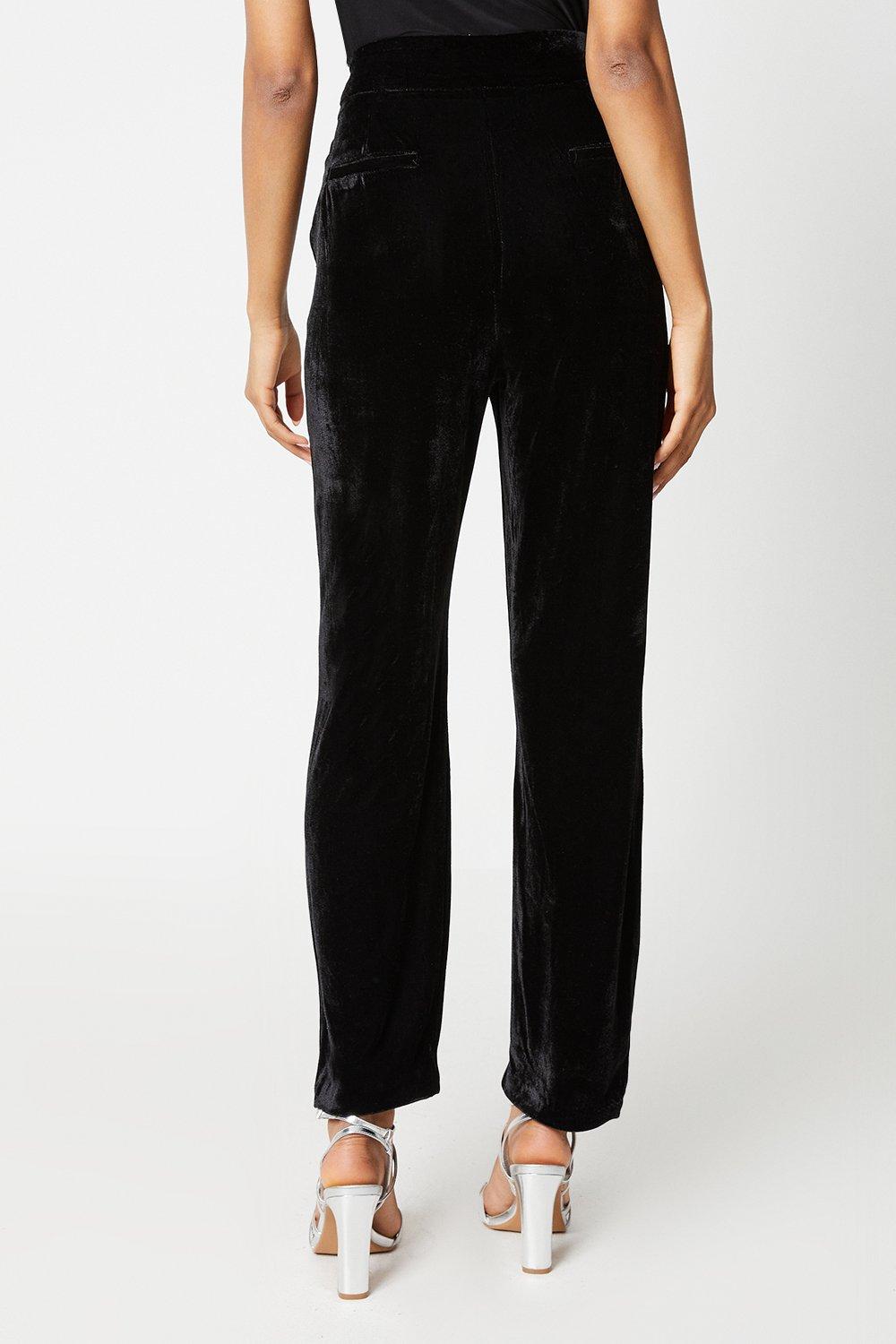 Black Velvet Pants -  Canada