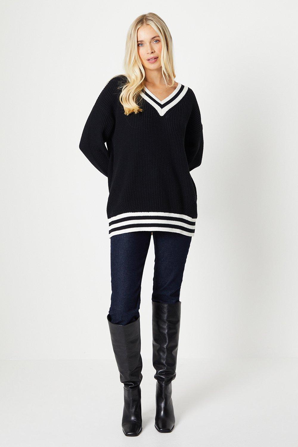 Wallis black studded on sale jumper