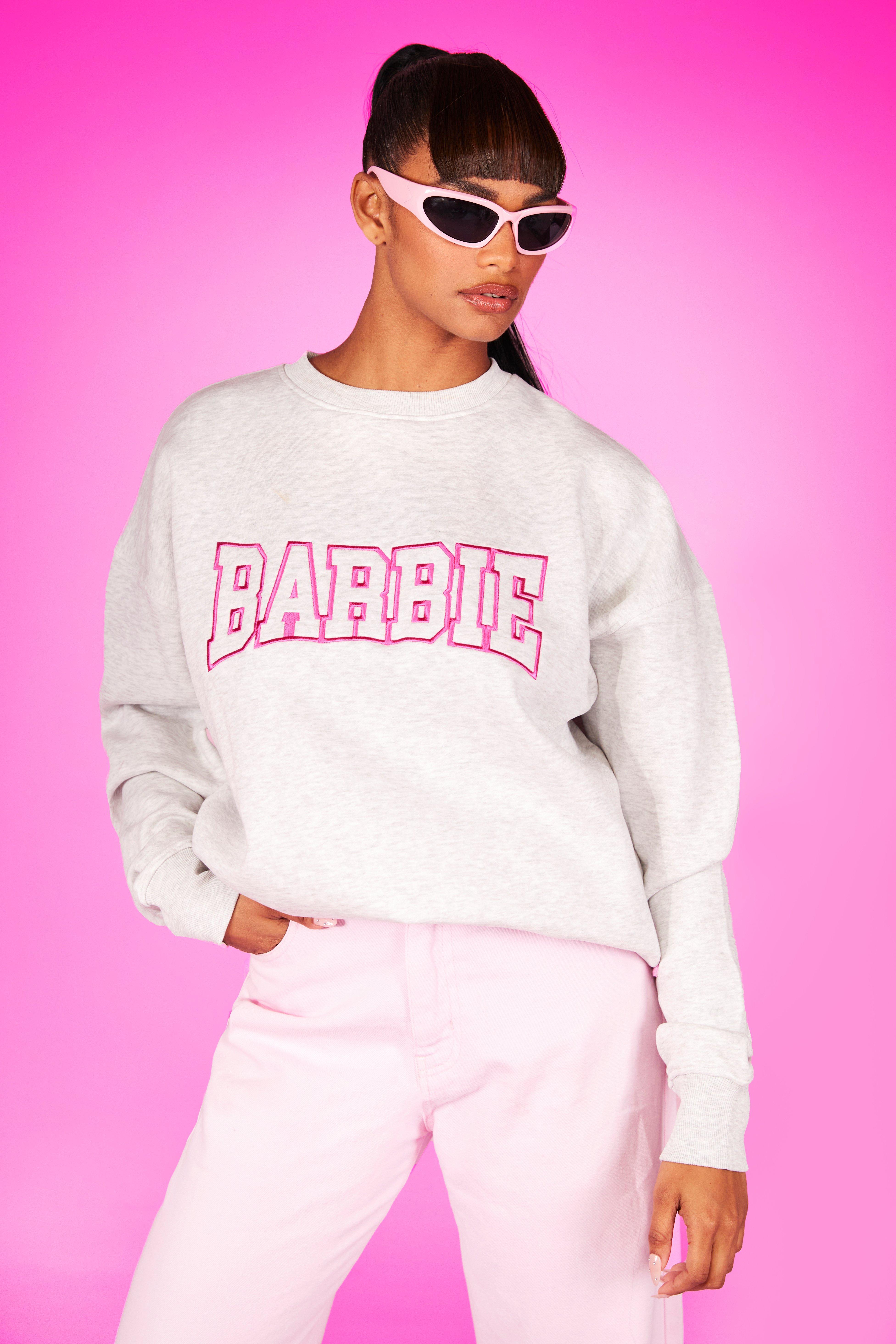 Barbie hot sale crop hoodie