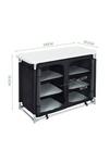 Living and Home Portable Camping Outdoor Kitchen Storage Cabinet thumbnail 3