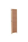Living and Home 6-Panel Bamboo Woven Folding Room Divider thumbnail 4