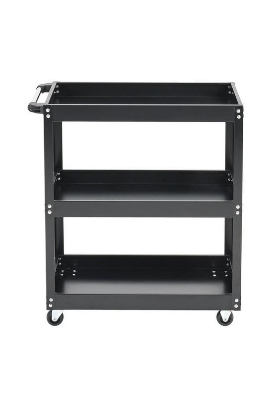 Living and Home 3-Tier Rolling Tool Cart Storage Organizer Trolley 5