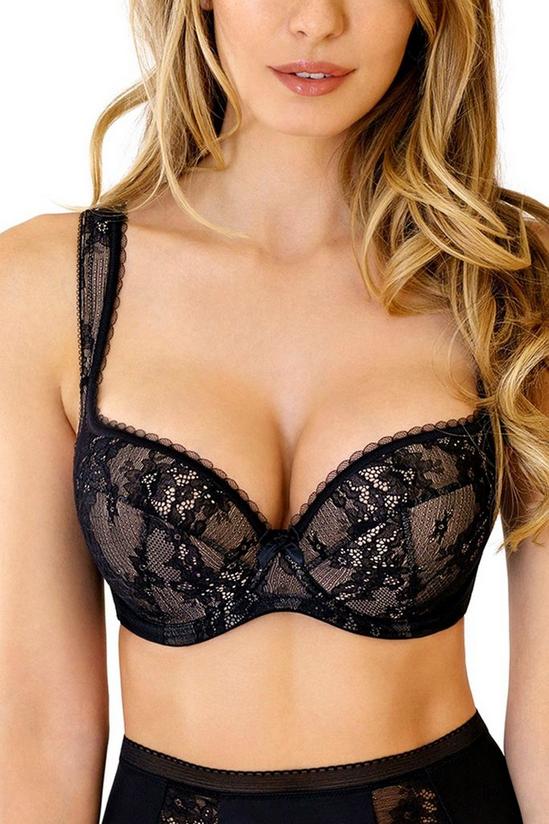 Lingerie, Lace 'Eliza' Underwired Padded Plunge Bra