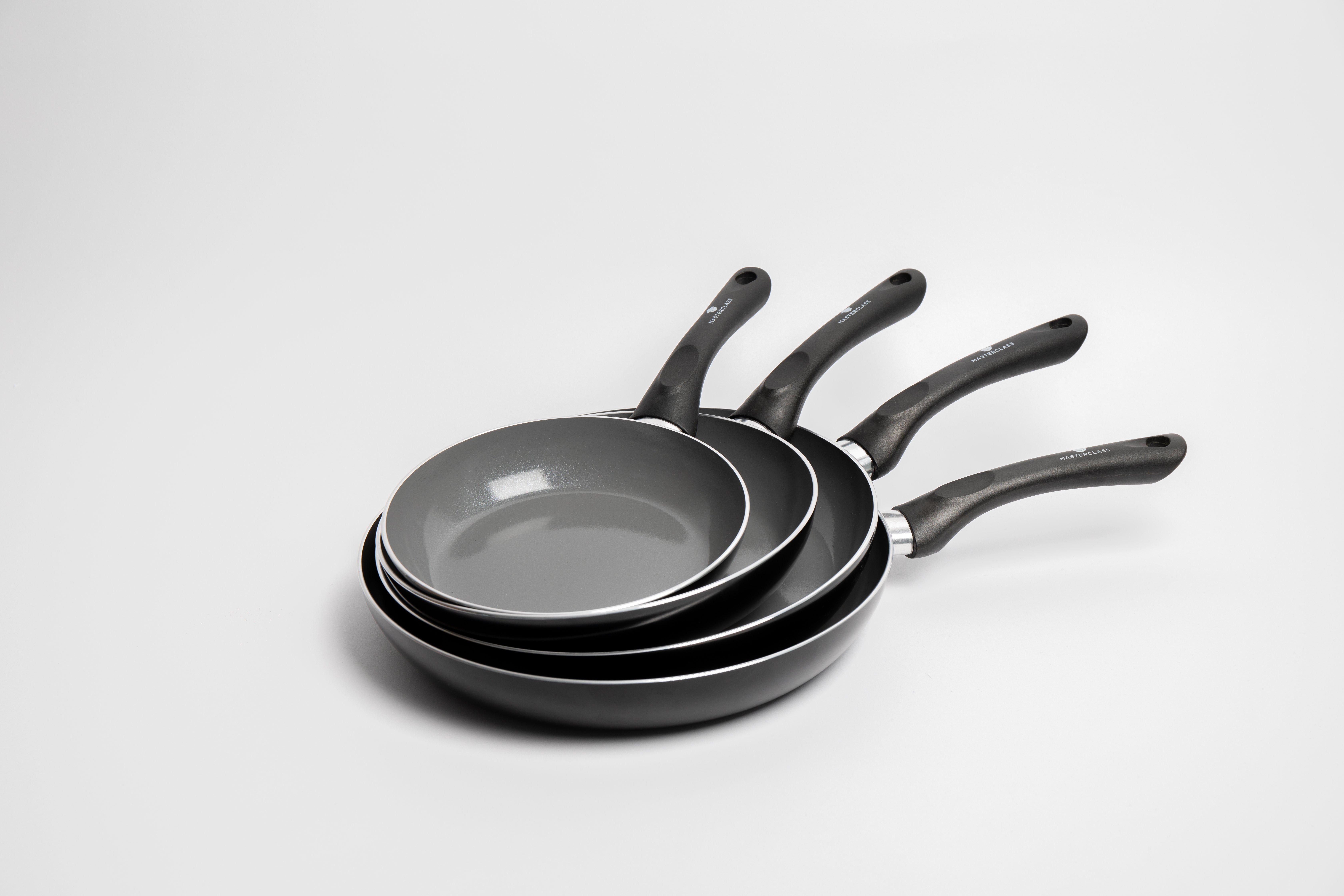 Master Class Can-to-Pan Ceramic Eco Non-Stick Frying Pan, Made from 70 %  Recycled Aluminium, 30 cm