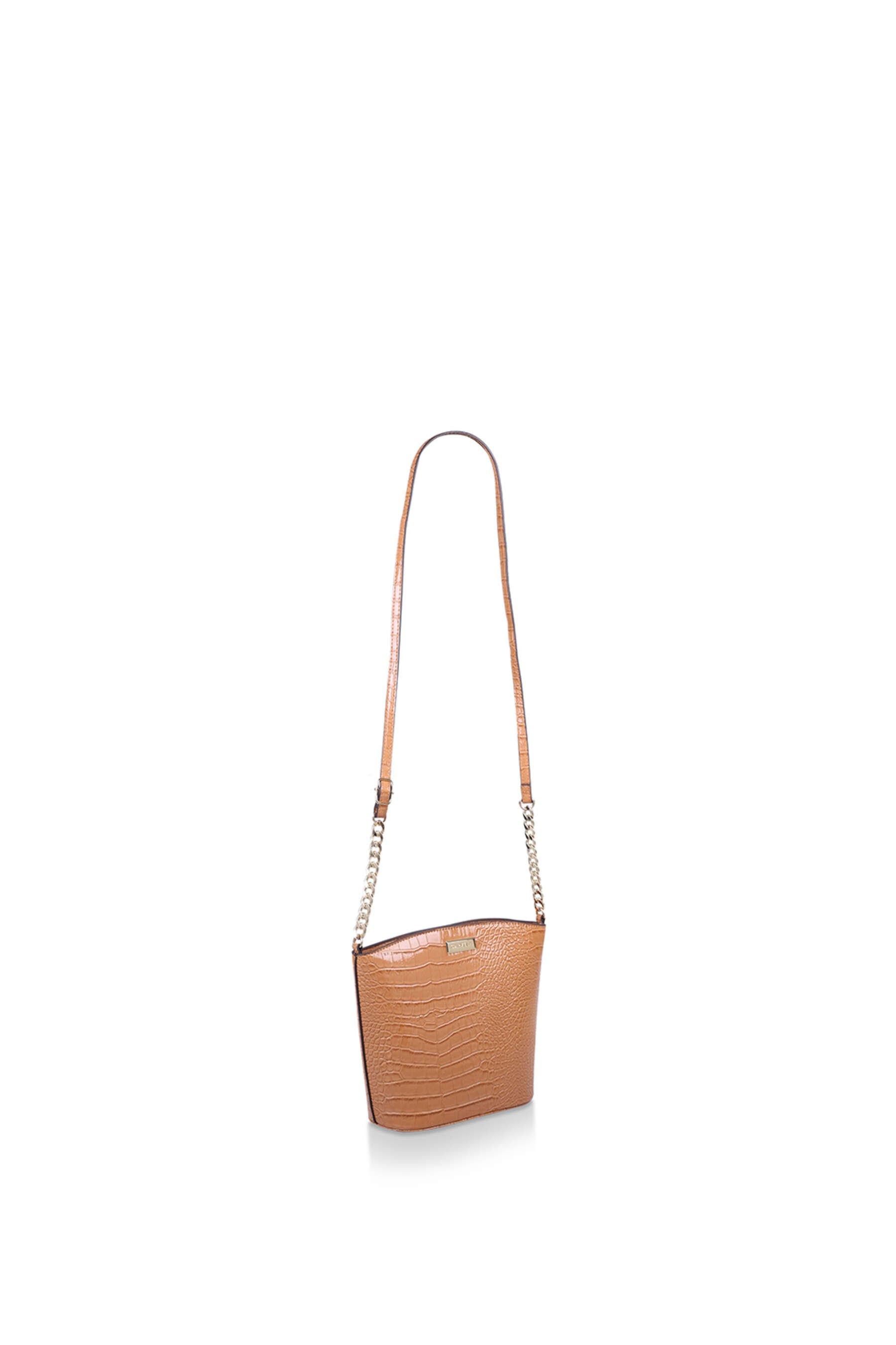 Carvela freda best sale croc bucket bag