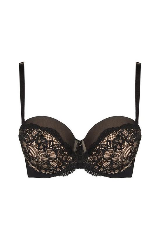 Ann Summers Sexy Lace padded balconette bra in black