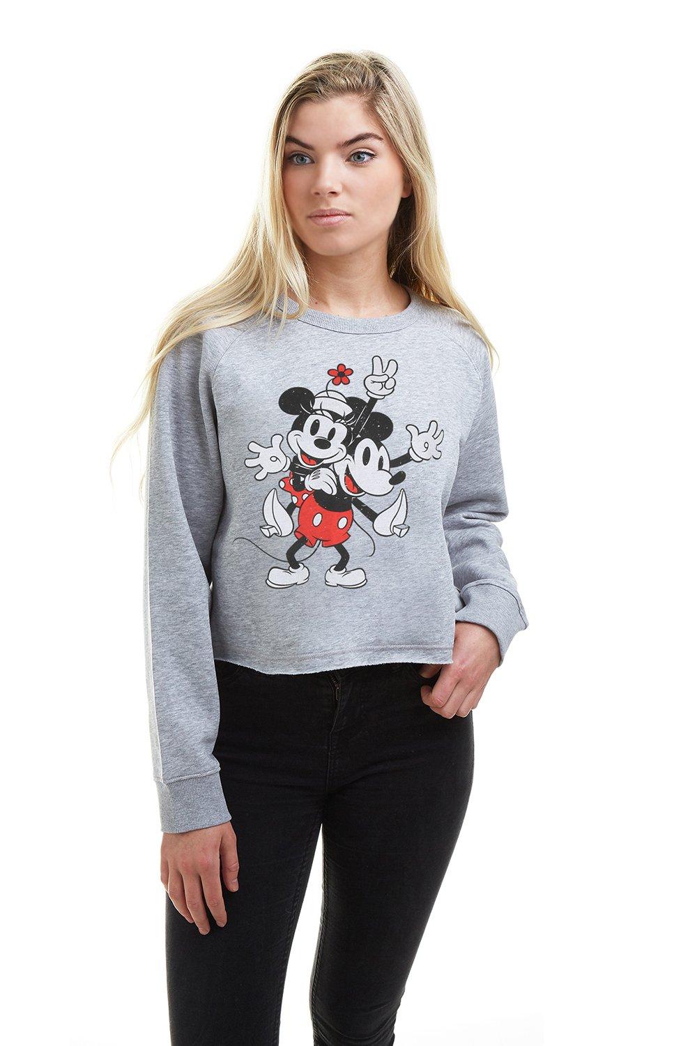 Minnie mouse sale cropped hoodie