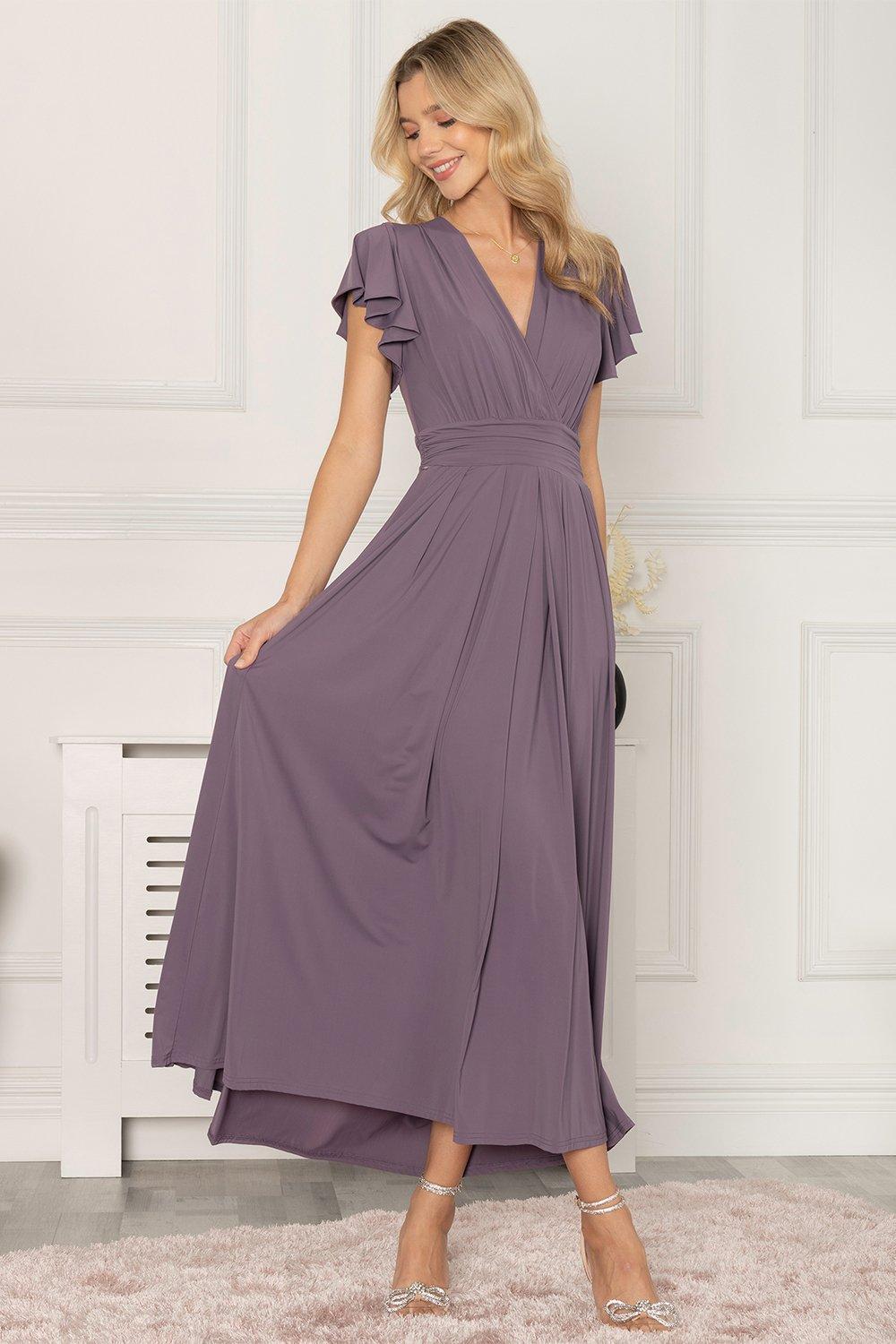 Light purple maxi outlet dresses