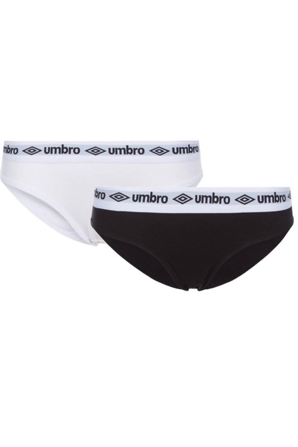 Umbro Womens White - Adult Core Briefs 5 Pack - Umbro Underwear Underwear