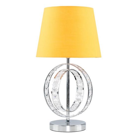 ValueLights Rothwell Silver Table Lamp 1