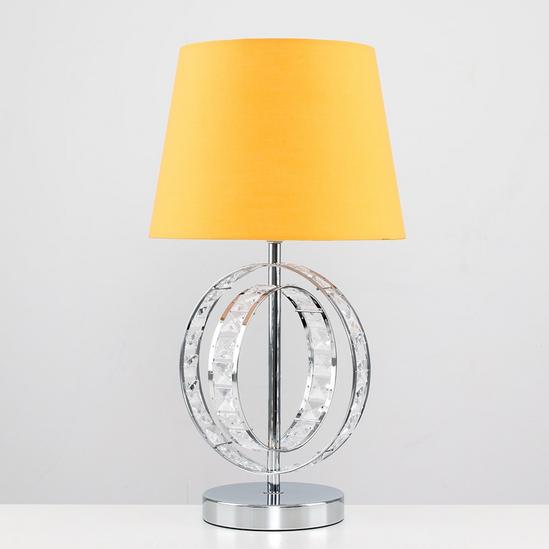 ValueLights Rothwell Silver Table Lamp 2