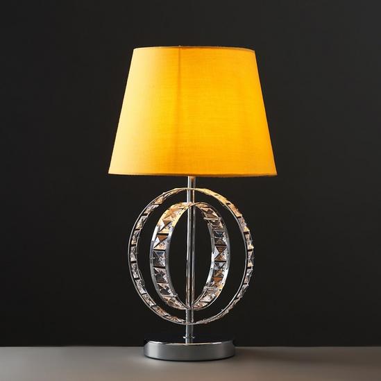 ValueLights Rothwell Silver Table Lamp 3