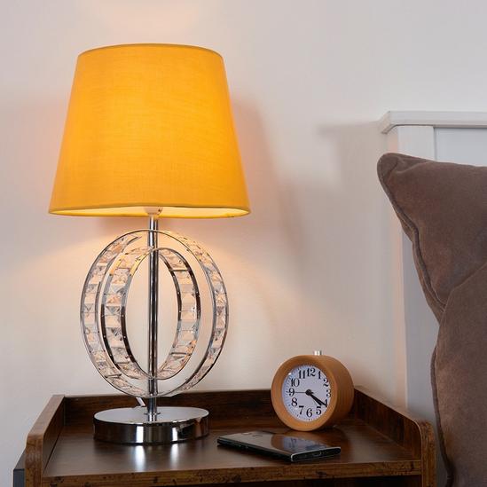 ValueLights Rothwell Silver Table Lamp 5