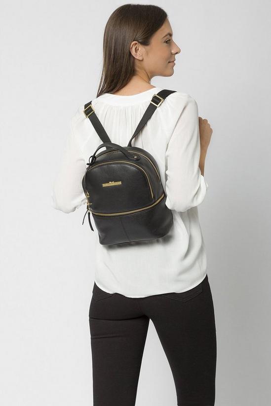 Pure Luxuries London 'Hayes' Leather Backpack 2