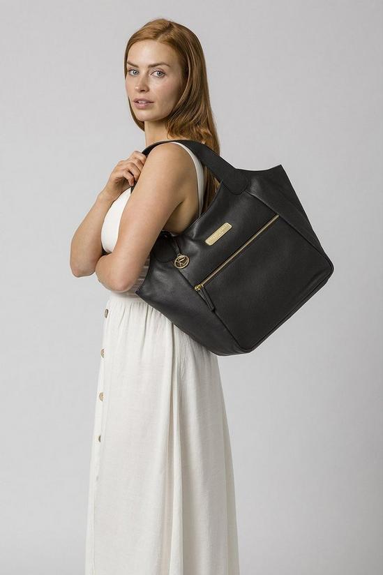 Pure Luxuries London 'Roxanne' Leather Tote Bag 2