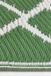 Homescapes Ada Botanical White & Green Outdoor Rug thumbnail 4