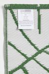 Homescapes Ada Botanical White & Green Outdoor Rug thumbnail 5