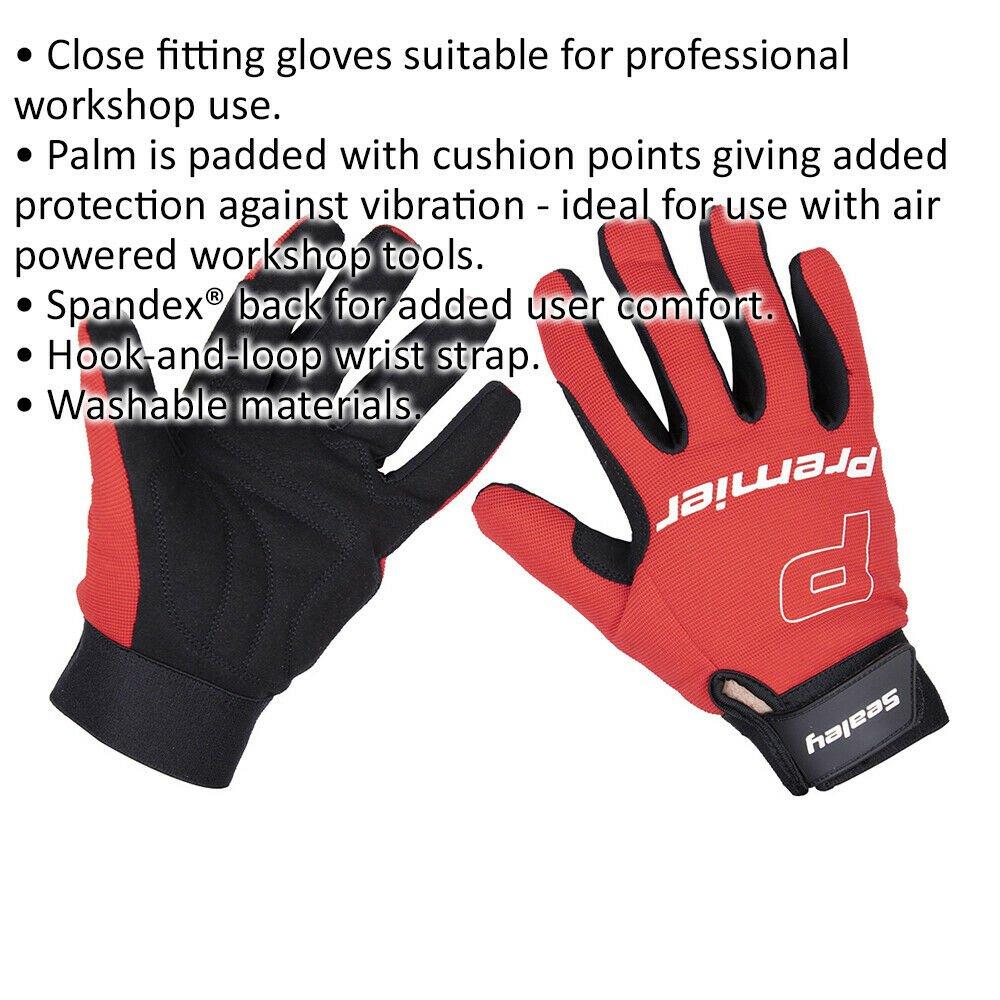 Spandex Padded Utility Gloves