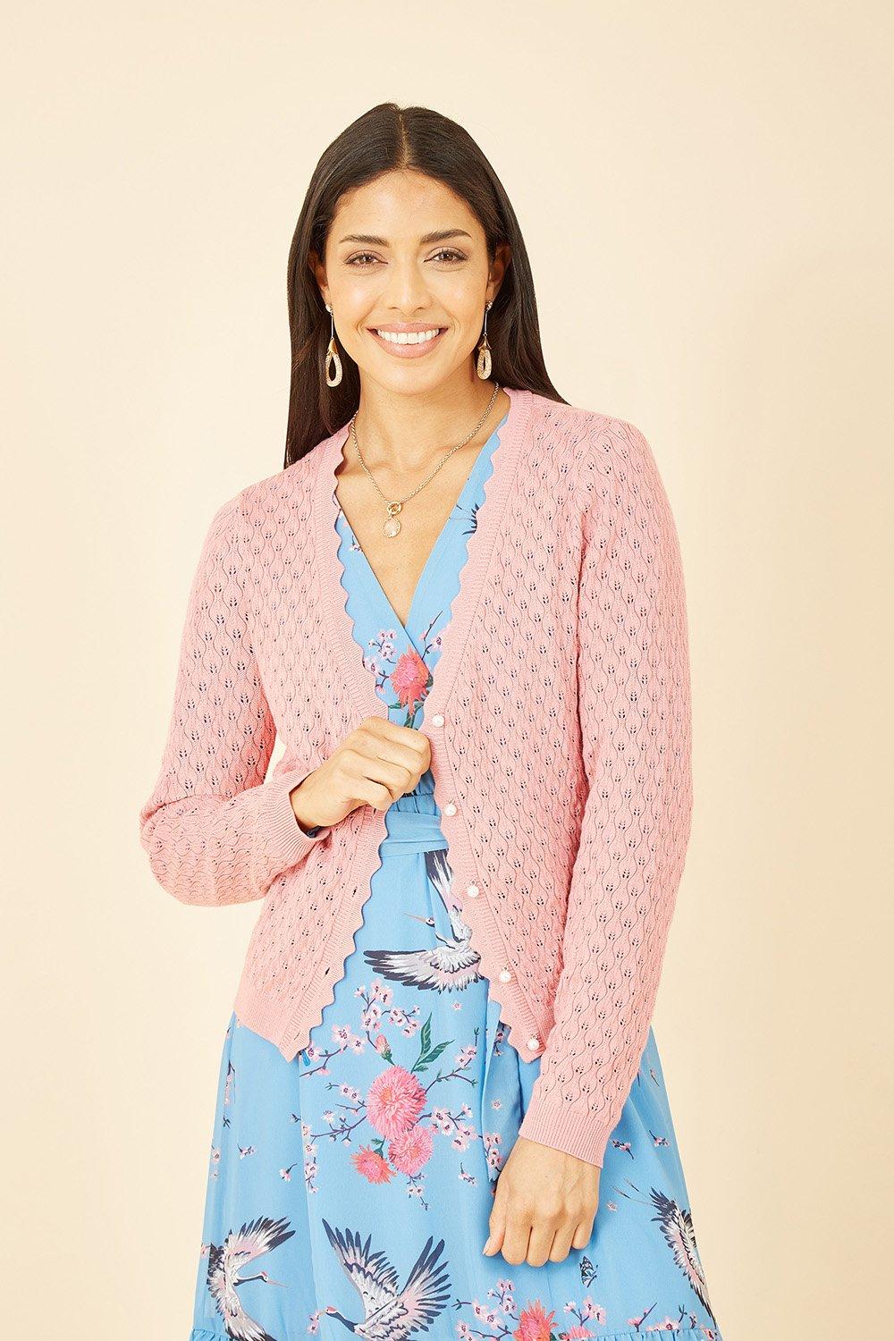 Wallis deals pink cardigan