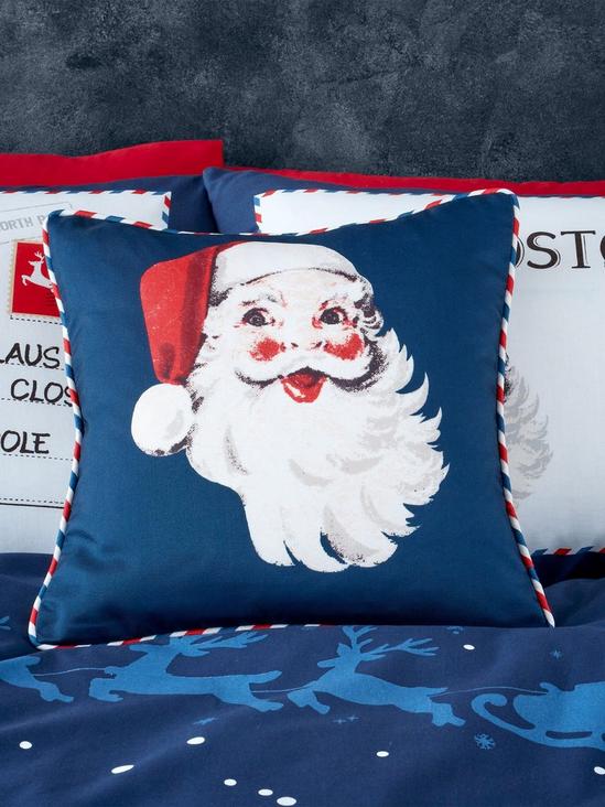 Catherine Lansfield 'Christmas Letters To Santa' Cushion 3