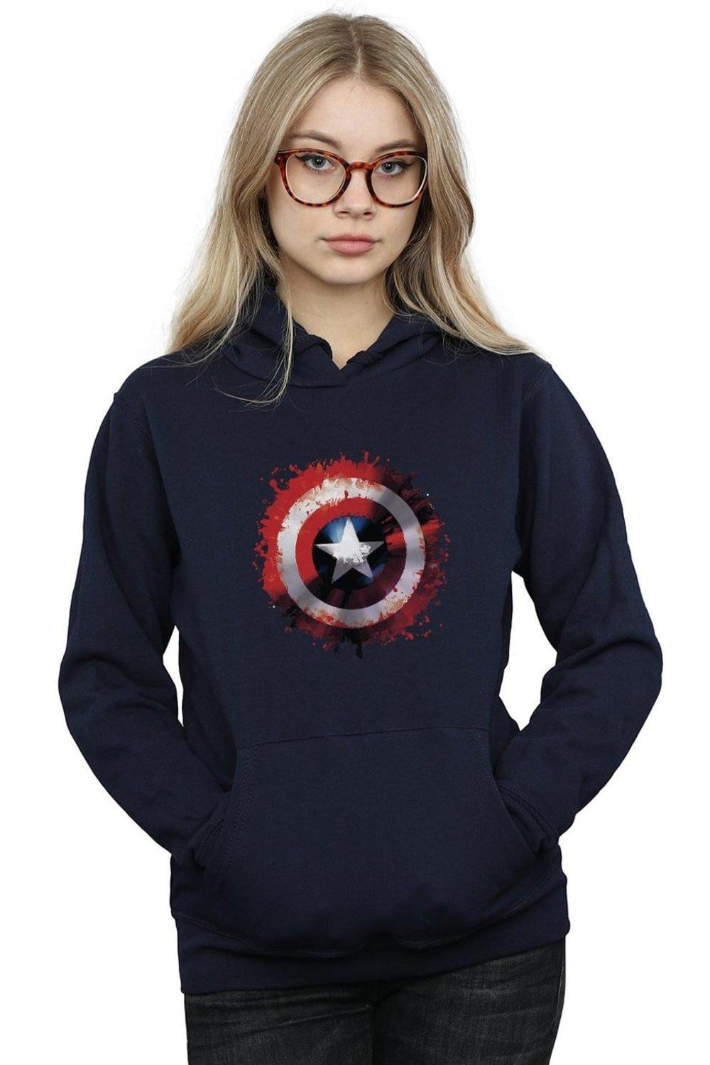 Hoodies & Sweatshirts | Avengers Captain America Art Shield Hoodie | Marvel