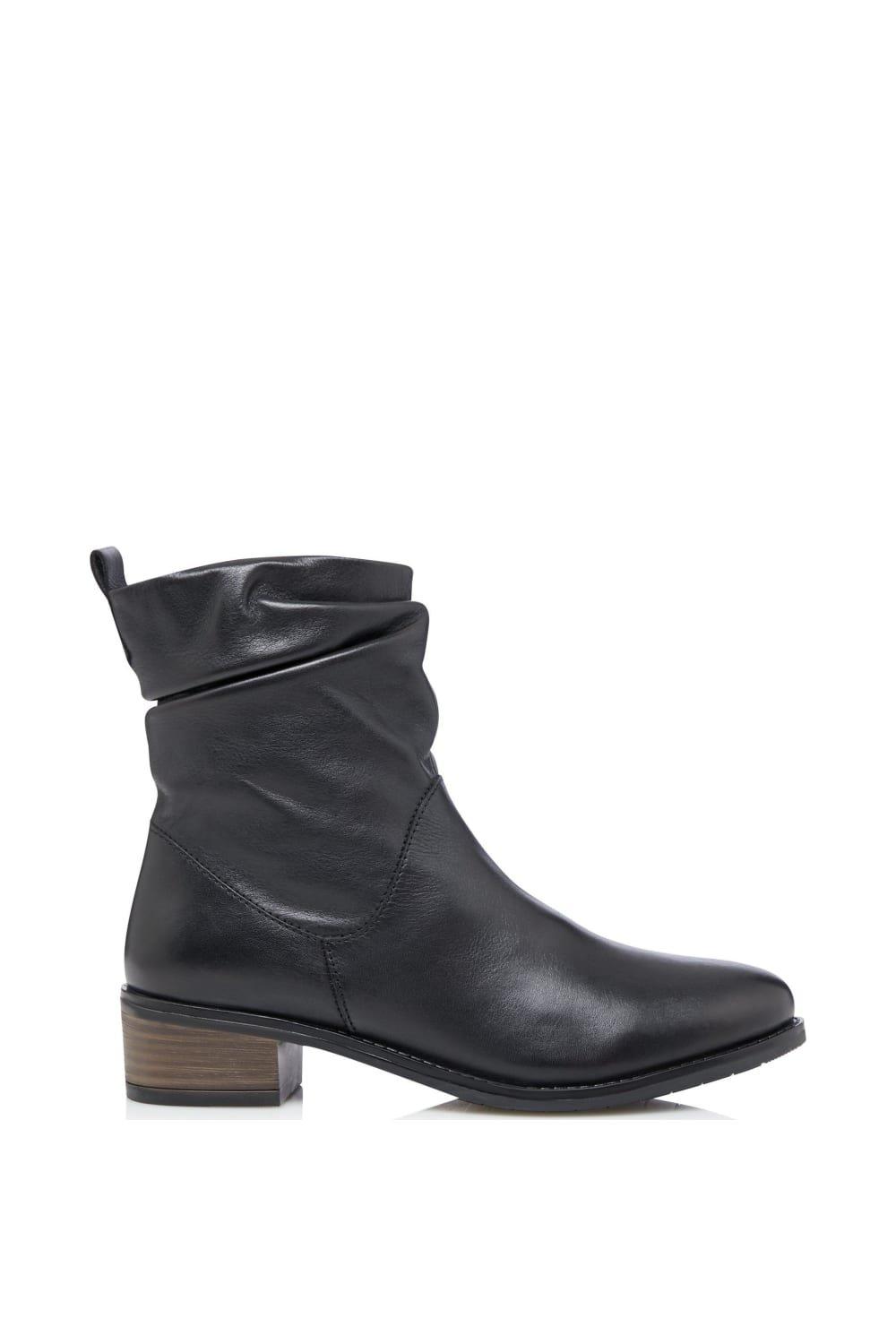 Dune pagers ruched ankle boots sale