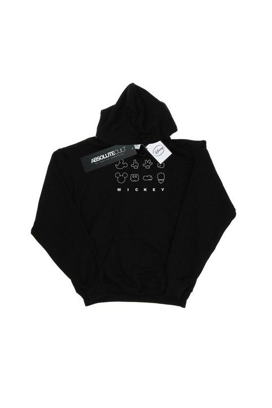 Disney Mickey Mouse Deconstructed Hoodie 2