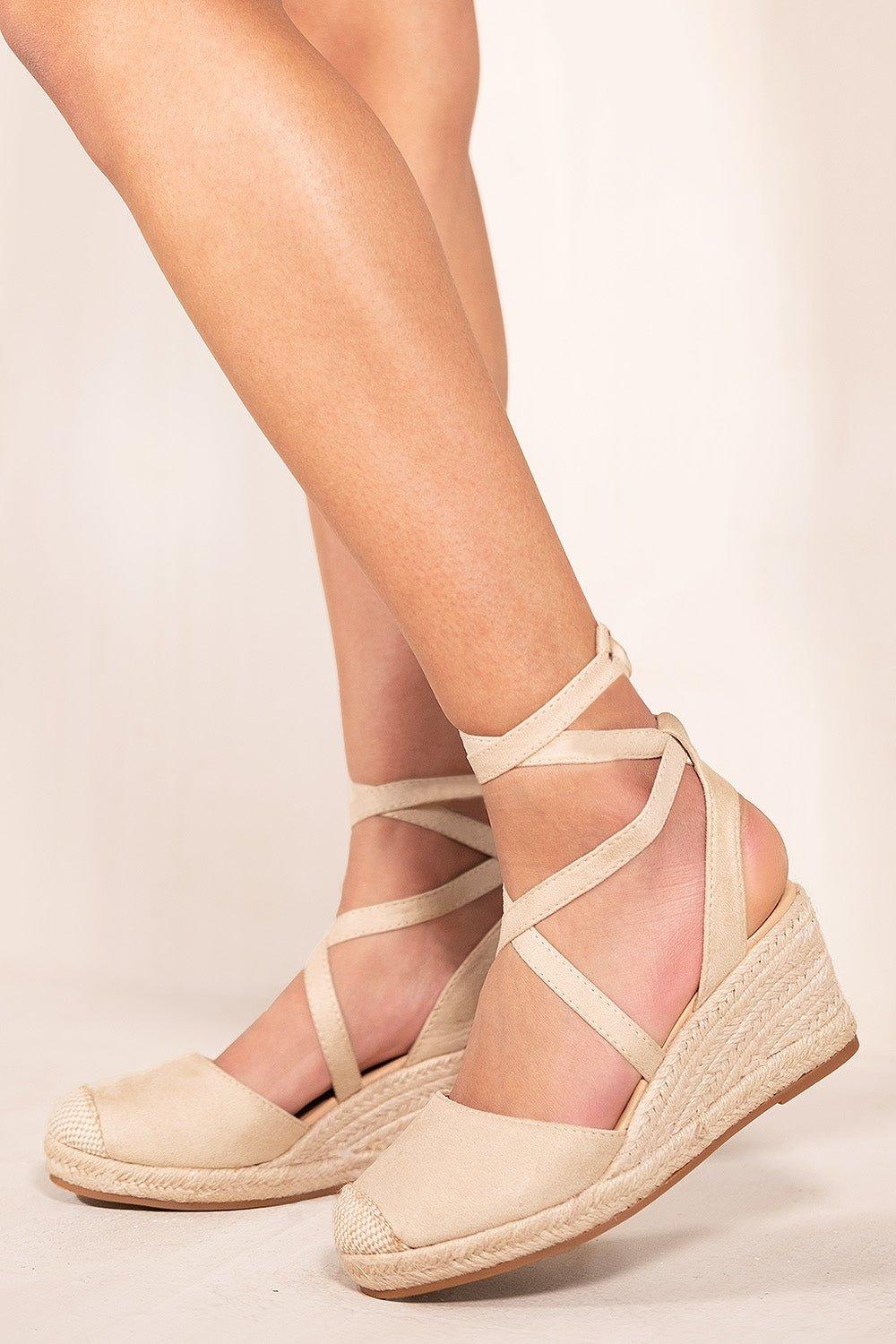 Cream wedge espadrilles clearance uk