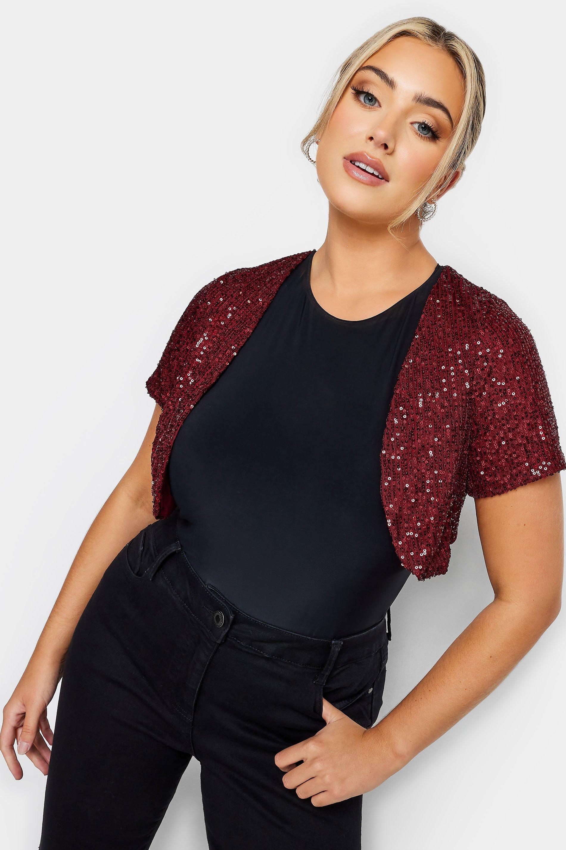 Sparkly deals shrug cardigan