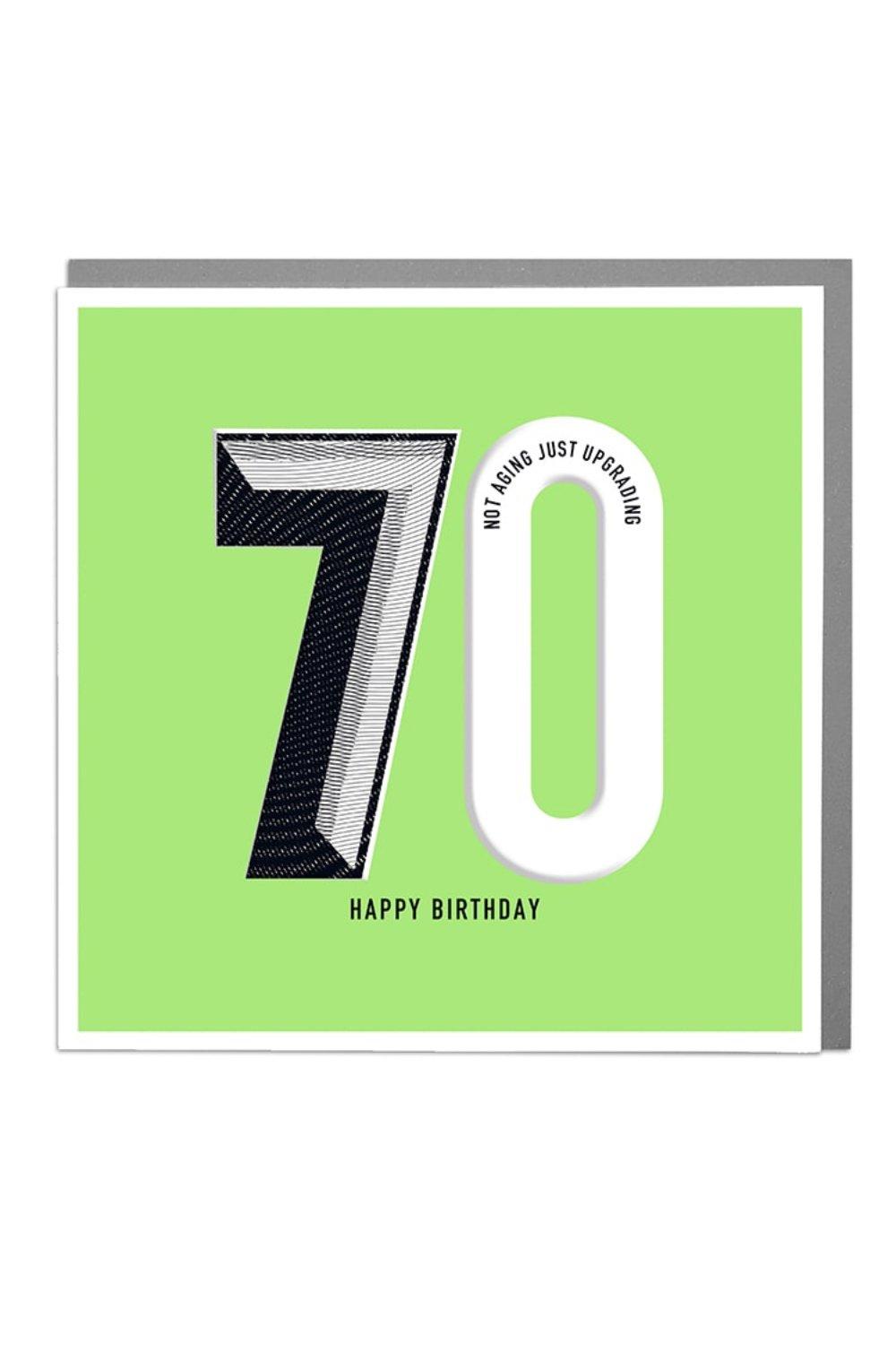 Cards 70th Birthday Greeting Card Apollo Male Lola Design