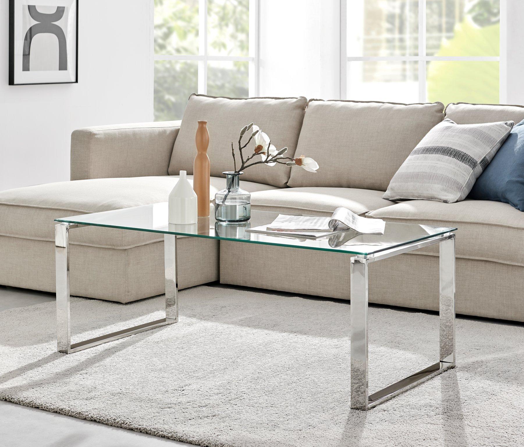 Silver coffee deals table legs