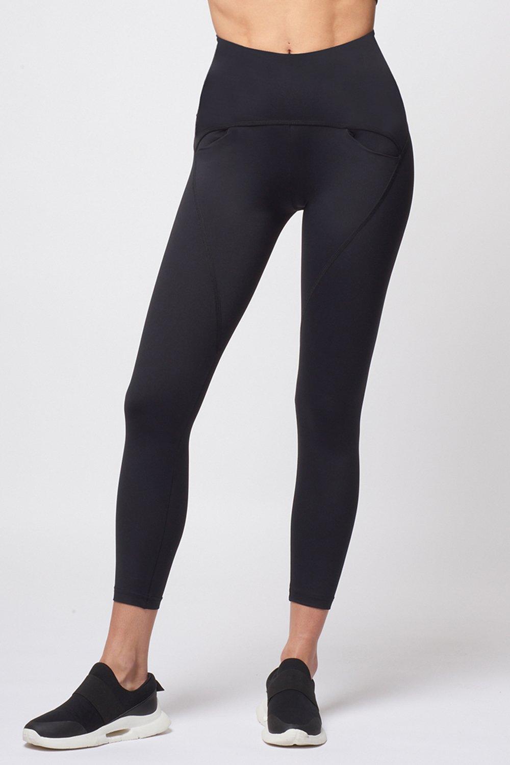 Medium Compression Waisted Running Leggings– TLC Sport