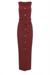 Long Tall Sally Tall Ribbed Button Through Maxi Dress thumbnail 2