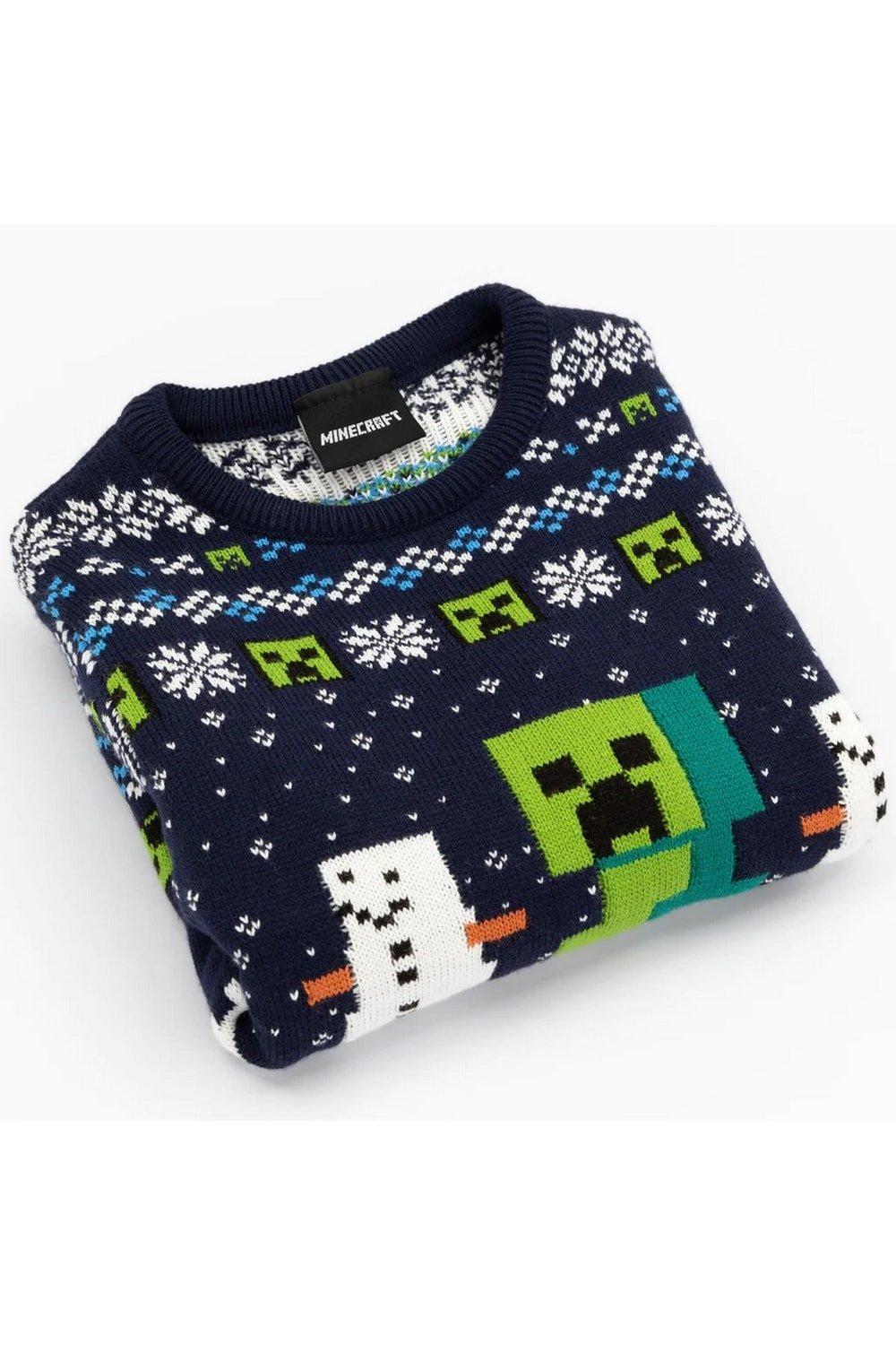 Minecraft on sale xmas jumper