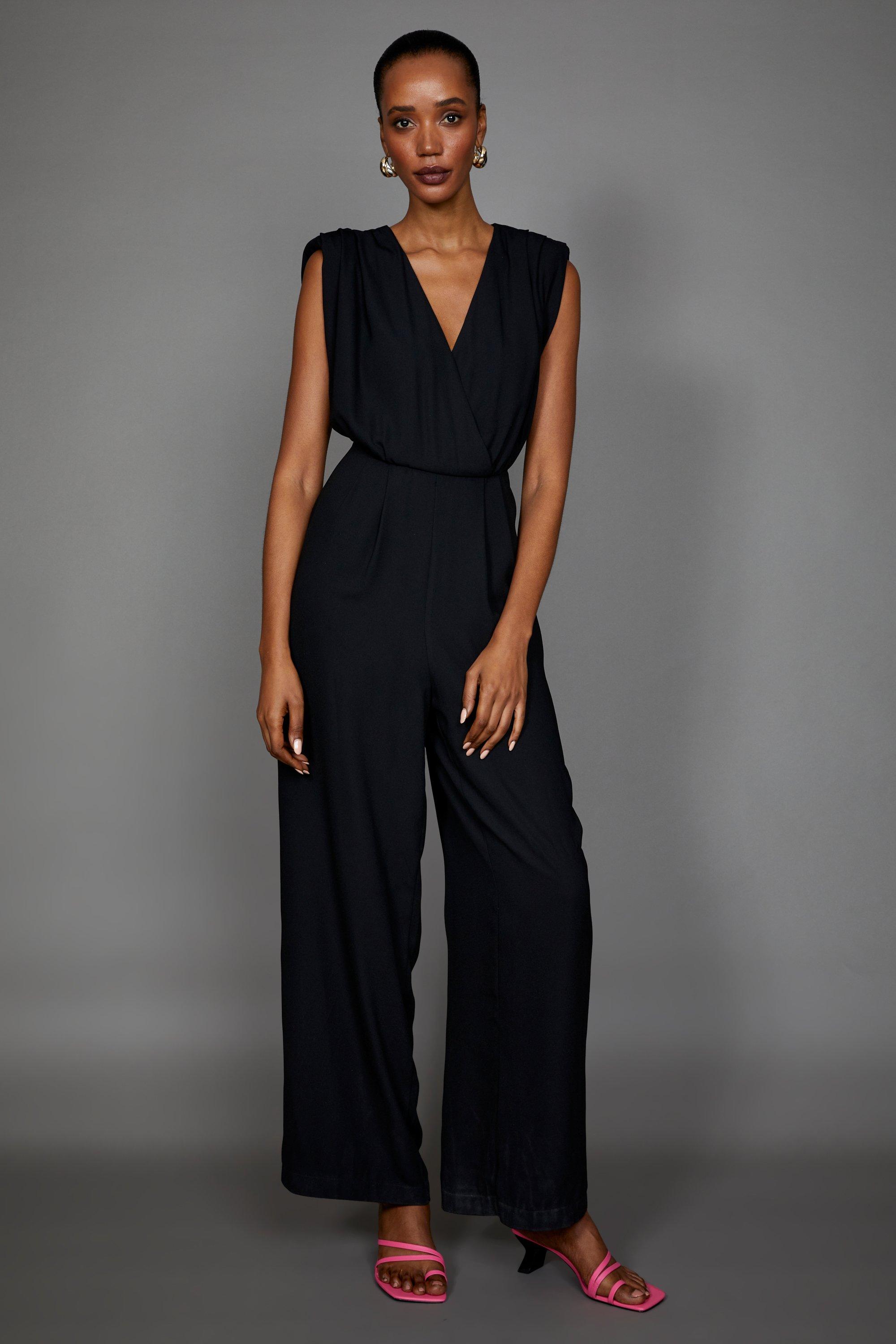 Jumpsuits | Petite Occasion Wrap Jumpsuit | Principles