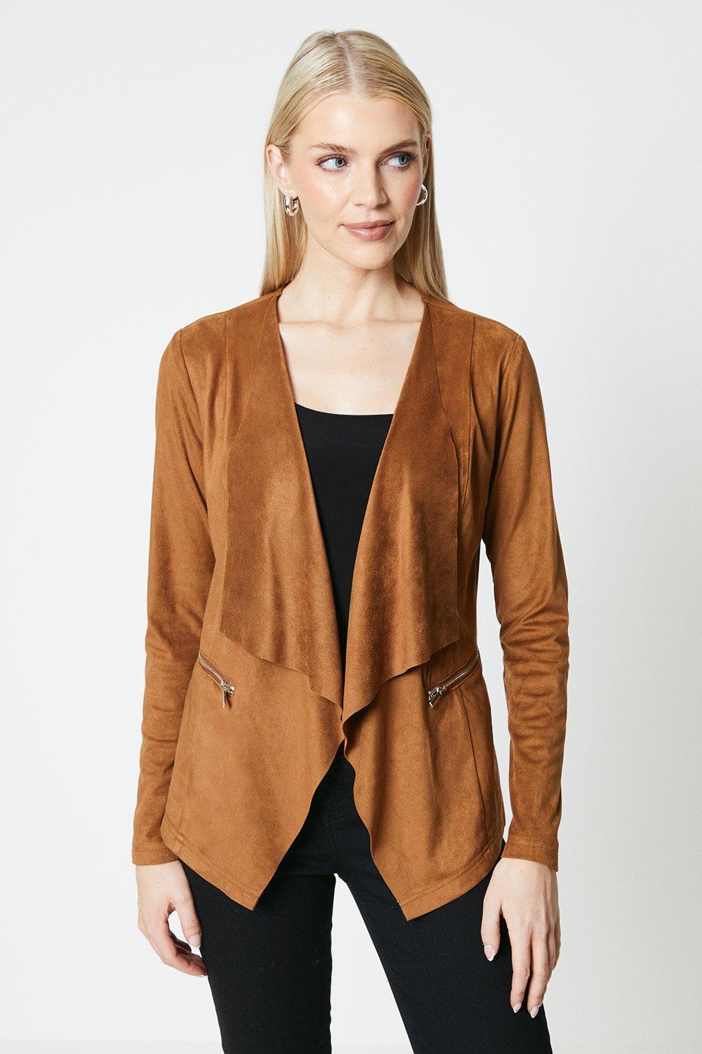 Orange waterfall outlet jacket